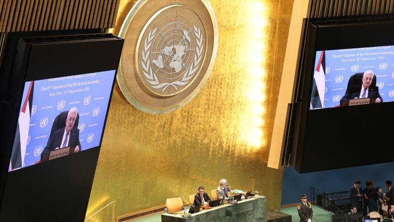 أبرز ما قاله محمود عباس في كلمته أمام الجمعية العامة للأمم المتحدة