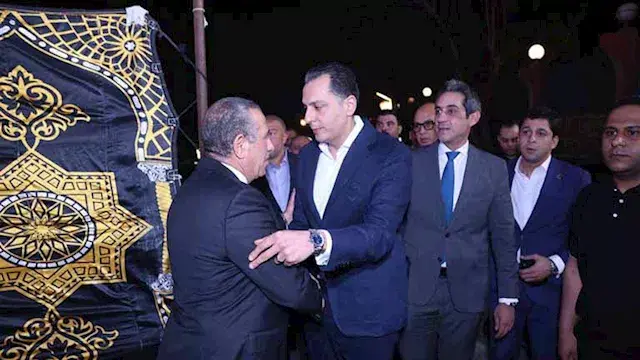 بالصور.. أحمد عبد الجواد وقيادات "مستقبل وطن" يعزون محمد الجارحي في وفاة ابن عمه