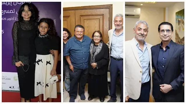 نجوم الفن في حفل افتتاح مهرجان إيزيس الدولي لمسرح المرأة - صور