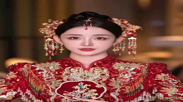 الأحمر يزاحم الأبيض في فساتين...