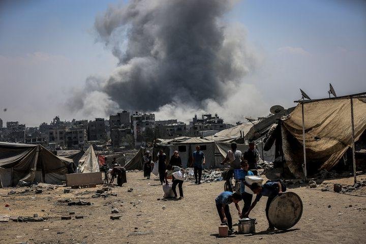 إصابة 5 فلسطينيين بينهم طفلان...