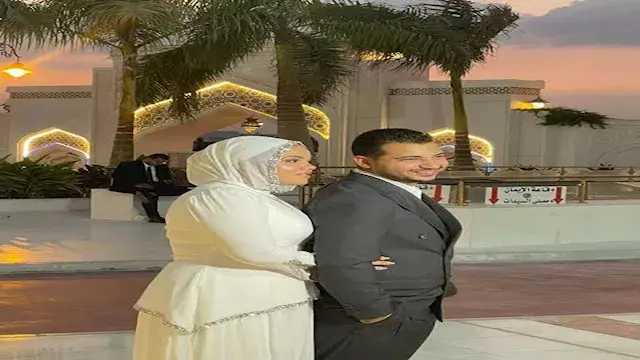 اللقطات الأولى من عقد قران نجل إبراهيم حسن (صور)