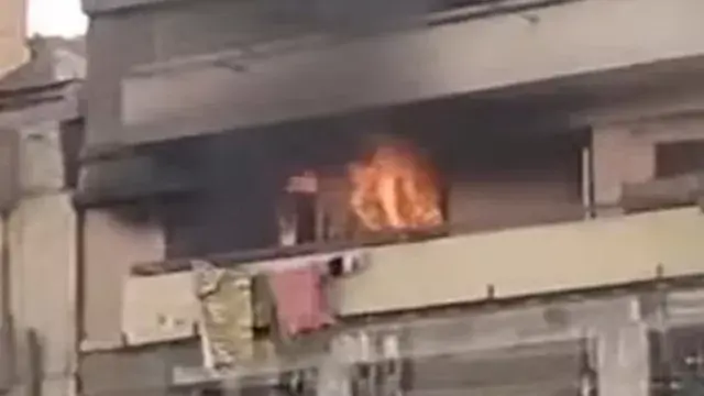مصرع طفلين في حريق شقة سكنية بكفر الشيخ