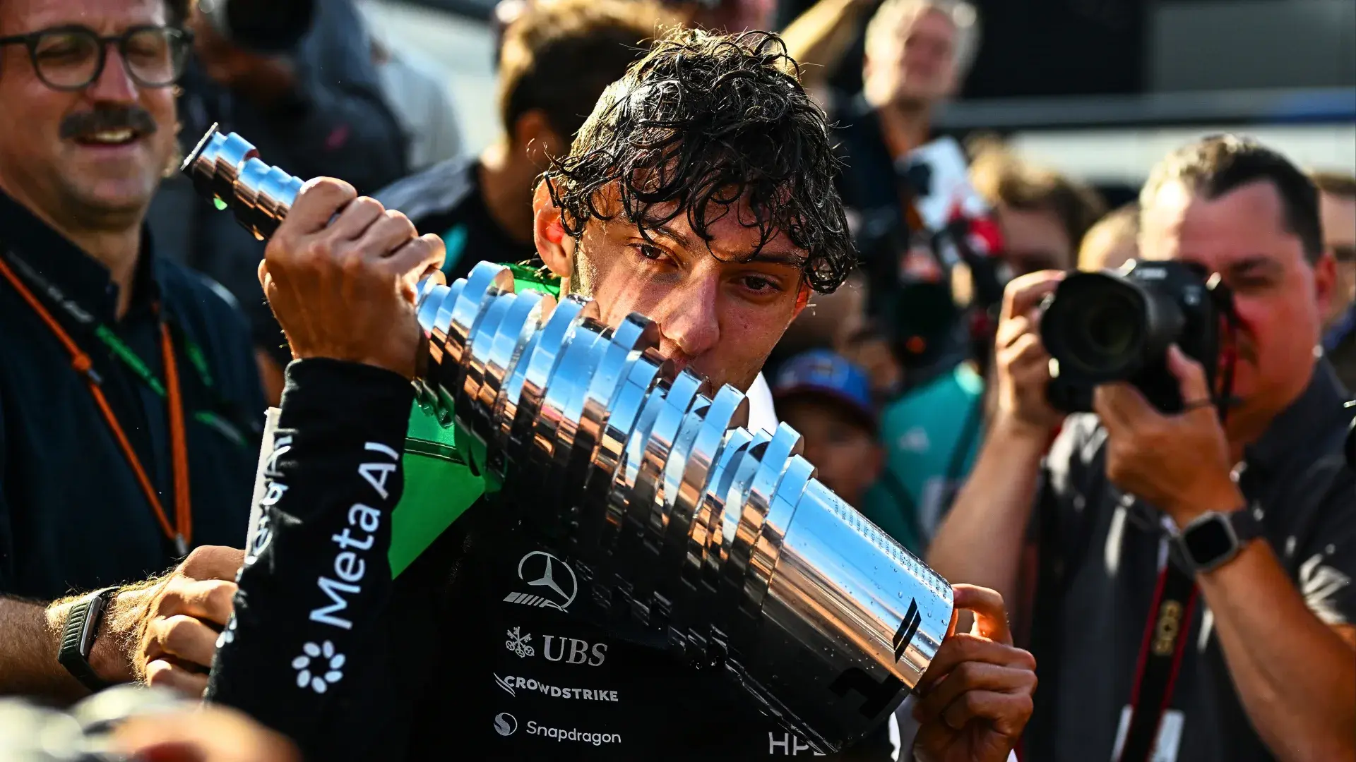 Can anyone stop Antonelli winn...