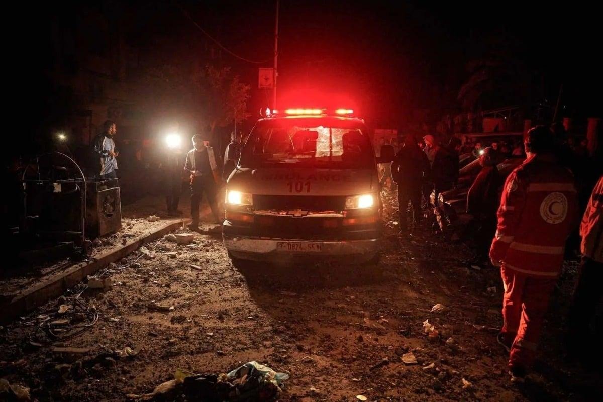 استشهاد فلسطينيين اثنين في غارات إسرائيلية استهدفت مخيما للنازحين جنوب قطاع غزة