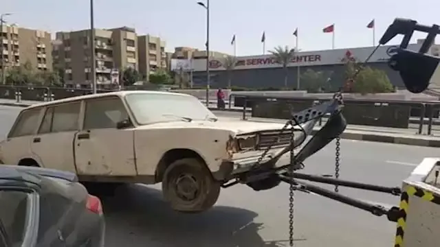 رفع 23 سيارة متهالكة بالقاهرة...