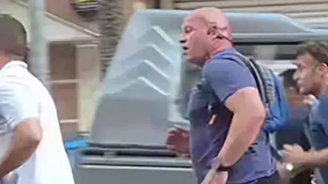 بعيدًا عن البروتوكول.. ماكرون يمارس الرياضة في شوارع الإسكندرية (صور)