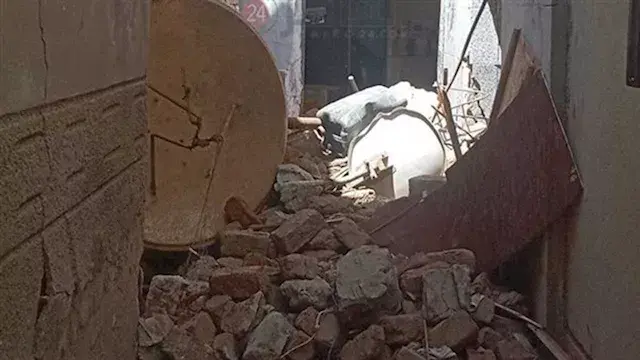 ضحيتان أسفل الأنقاض.. انهيار م...