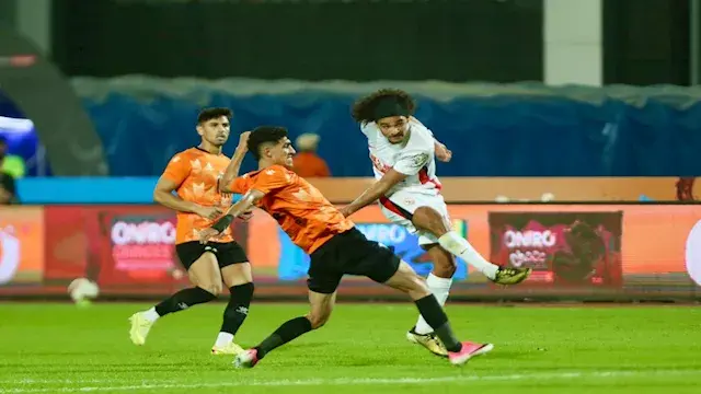 ملخص مباراة الزمالك والبنك الأ...