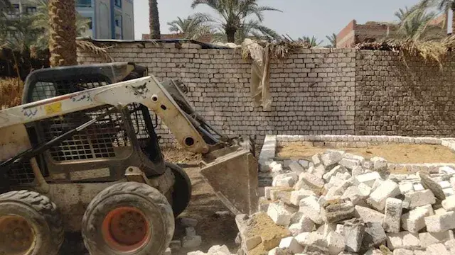 محافظ الجيزة يتابع إزالة أكثر...