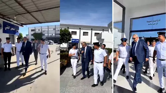 مدير أمن أسيوط يتفقد وحدات تراخيص السيارات ويوجه بسرعة إنجاز الخدمات -صور