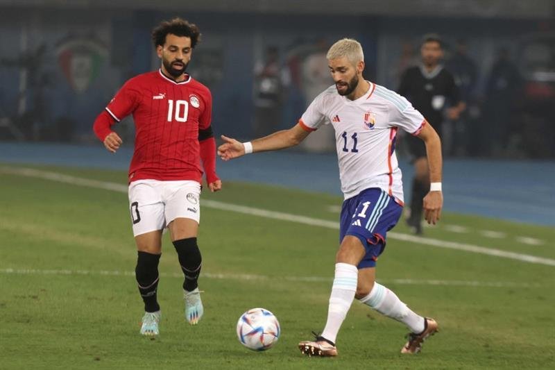 مباشر.. (مصر 0 - 0 بلجيكا) في...
