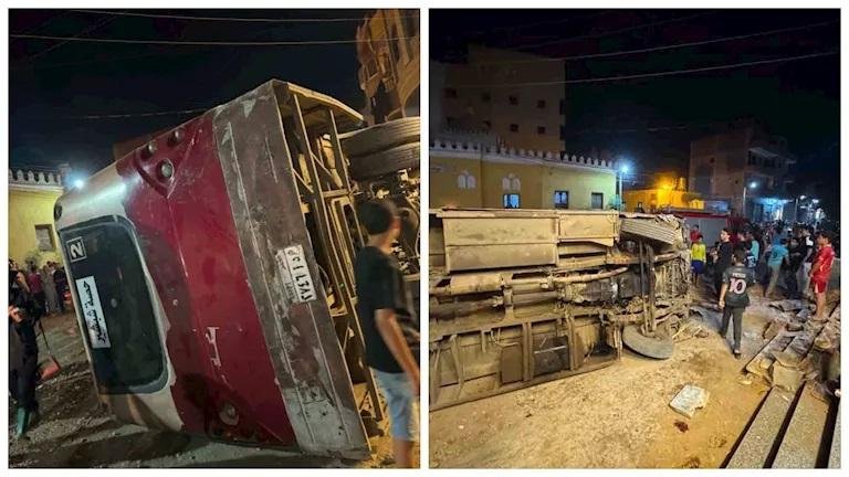 ضبط طفل قاد أتوبيس ركاب وتسبب...