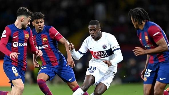 قمة باريس سان جيرمان وبرشلونة...