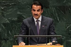 أمير قطر: نؤكد أهمية الحلول ال...