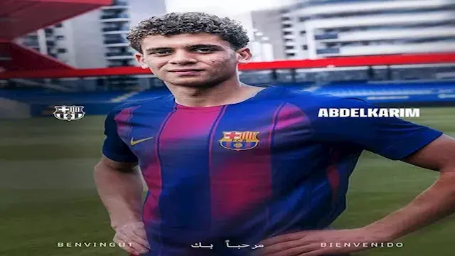 حمزة عبد الكريم.. انفجار تهديف...