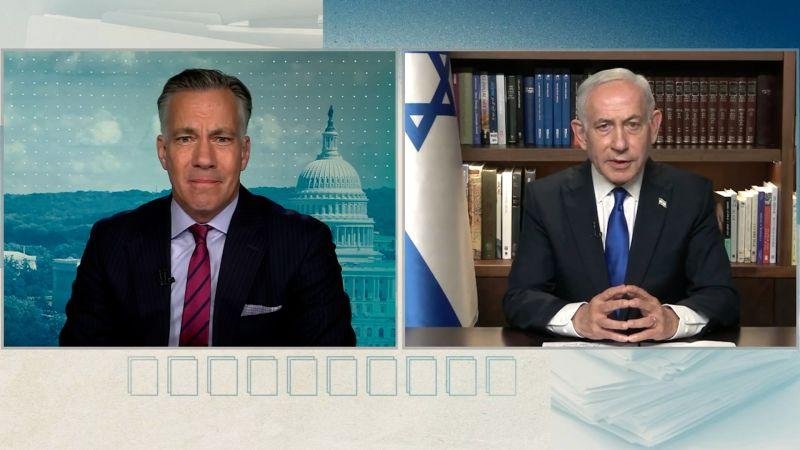 مذيع CNN يضغط على نتنياهو بشأن هجمات المستوطنين على الفلسطينيين بالضفة الغربية