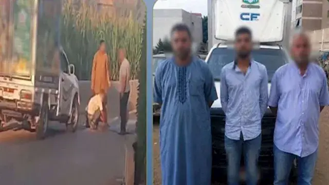 ضبط سائق ومرافقيه بعد إتلاف مط...