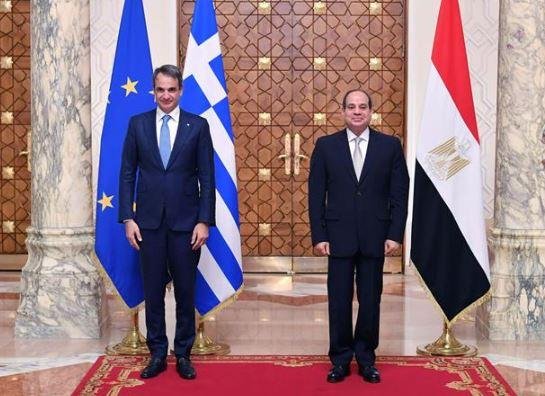 السيسي ورئيس وزراء اليونان يبح...