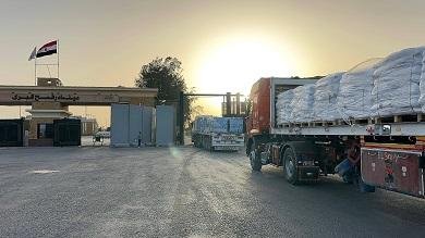 قافلة زاد العزة الـ 198 تدخل إ...