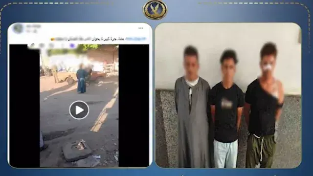 مشاجرة بالعصي الخشبية بين 4 أش...