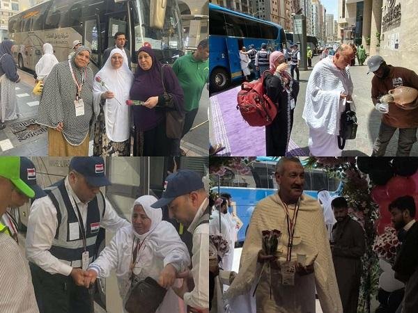بدء تفويج حجاج السياحة من المد...