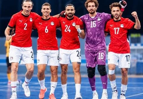 منتخب مصر لكرة الصالات يواجه ا...