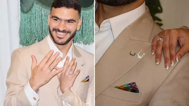 8 صور من حفل زفاف حامد حمدان و...