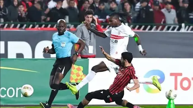 مباراة الزمالك واتحاد العاصمة...