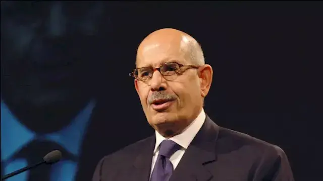 تعليق البرادعي على دعوة ترامب...