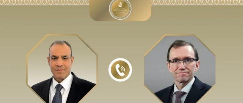 وزير الخارجية ونظيره النرويجي...