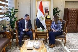 وزيرة التنمية المحلية والبيئة...