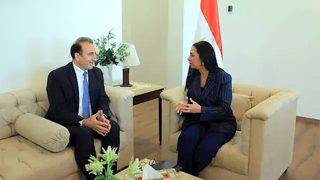 وزيرة التضامن تبحث مع برنامج ا...