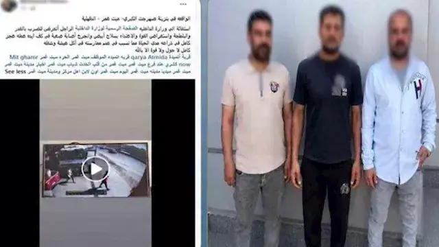 مشاجرة داخل محطة وقود بالدقهلي...