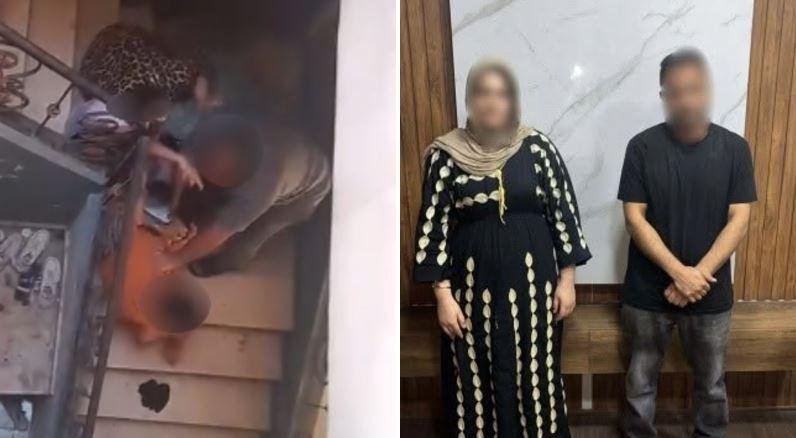 ضبط شخص وزوجته لاعتدائهما بالض...