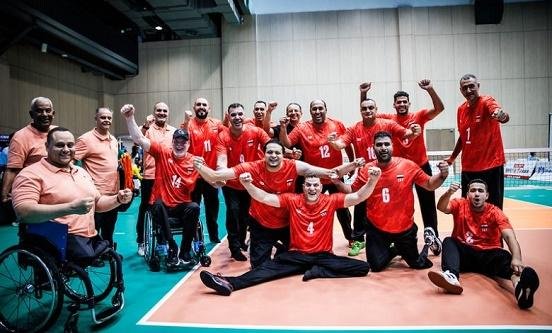 منتخب مصر للطائرة جلوس يكتسح ت...