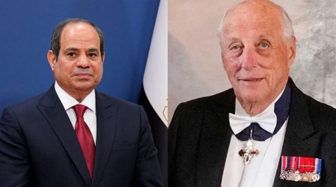 السيسي يعزي النرويج في وفاة مل...