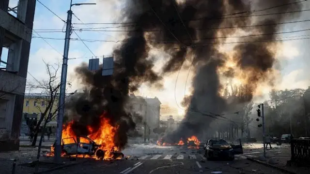 مقتل 4 أشخاص إثر هجوم روسي واسع النطاق في أنحاء أوكرانيا