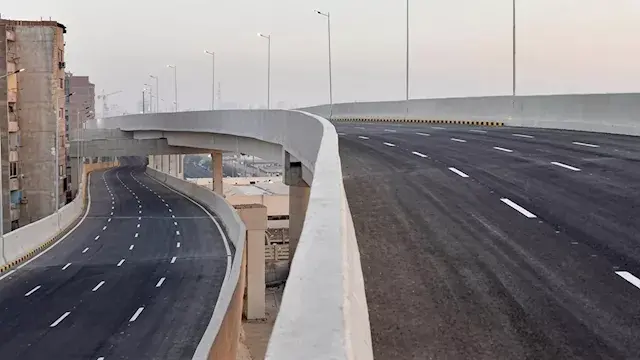 غلق كلي بمحور الفريق كمال عامر...