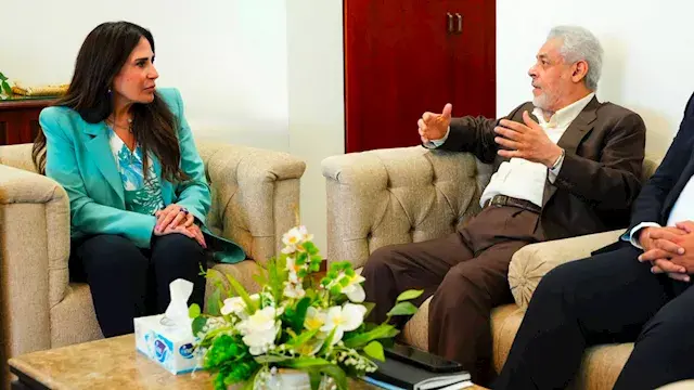 وزيرة الإسكان تلتقي رئيس إحدى...