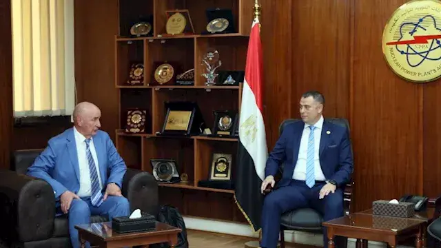 هيئة المحطات النووية تستقبل وف...