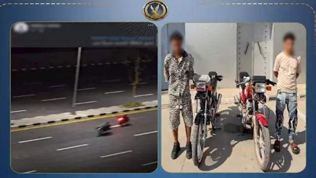 على طريقة الأكشن.. ضبط قائدي د...
