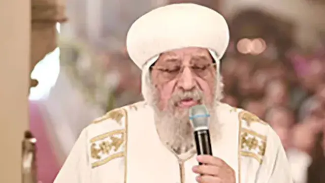 البابا تواضروس يشيد ببرقية الر...