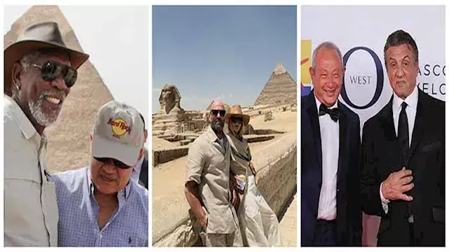 قبل زيارة جيسون ستاثام الأهرام...