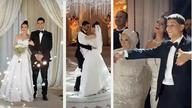 15 صورة من حفل زفاف شقيق الفنا...