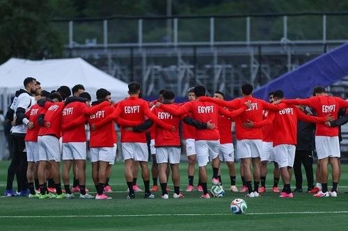 منتخب مصر يختتم تدريباته في سي...