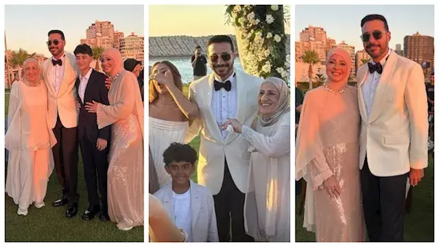 العروس تطلق الزغاريد.. شقيقة أ...