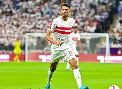 أحمد فتوح يدعم لاعبي الزمالك أمام زد من مدرجات ستاد المقاولون العرب