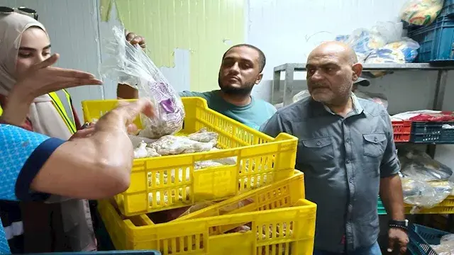ضبط 1.5 طن دواجن غير صالحة في...