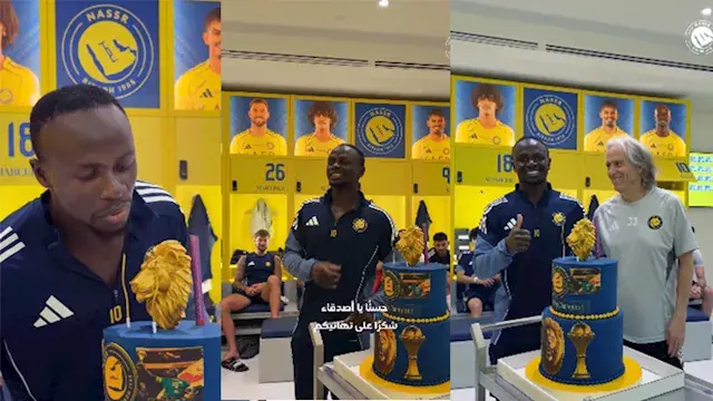 كعكة كأس أفريقيا.. ساديو ماني...